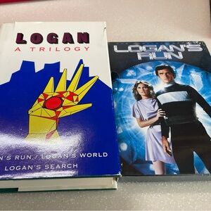 Logan trilogy book & Logan’s run dvd new